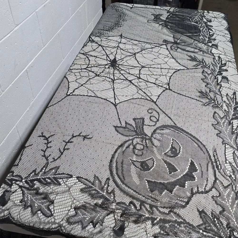 Halloween-Themed Tablecloth Oblong 60